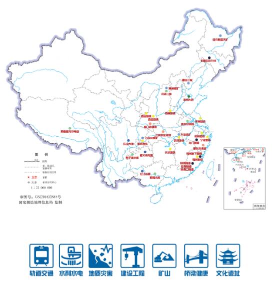 自動(dòng)化監測點(diǎn)的分布
