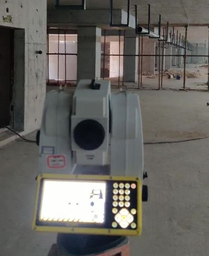 利用徠卡ICR80建筑BIM版全站儀現場(chǎng)進(jìn)行支吊架點(diǎn)位放樣