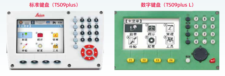 徠卡TS09plus鍵盤(pán)規格